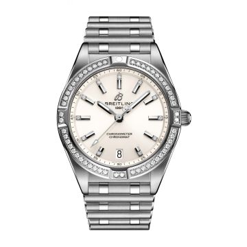 Breitling Chronomat 32 Stainless Steel - Diamond / White / Rouleaux