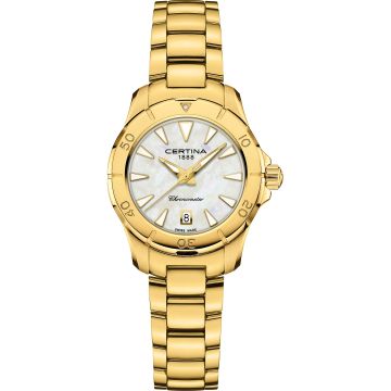 Certina DS Action Lady 29 Yellow Gold / MOP