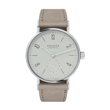 Nomos Glashütte Tangente 33 Grau Glasboden