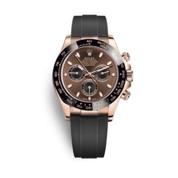 Rolex Cosmograph Daytona Everose / Cerachrom / Chocolate / Oysterflex