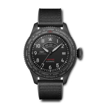 IWC Schaffhausen Pilot’s Watch Timezoner Top Gun Ceratanium