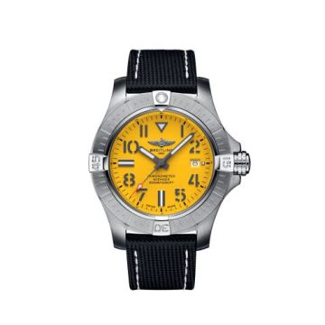 Breitling Avenger Automatic 45 Seawolf Stainless Steel / Yellow / eComm Exclusive