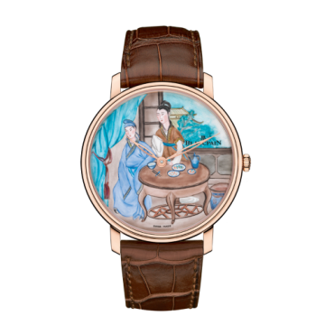 Blancpain Villeret Manuelle Piece Unique Grand Feu Men with Lunch