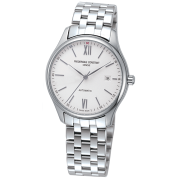Frederique Constant Index Automatic Stainless Steel / Silver / Bracelet