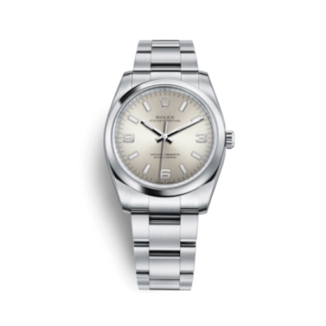 Rolex Oyster Perpetual 34 Silver Explorer