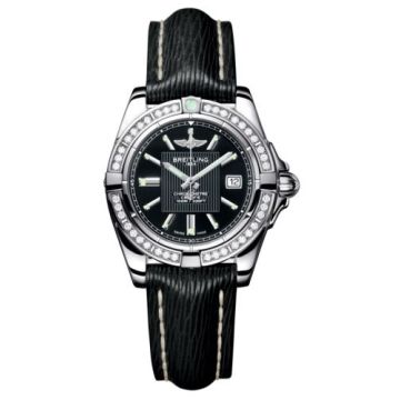 Breitling Galactic 32 Stainless Steel / Diamond / Trophy Black / Sahara