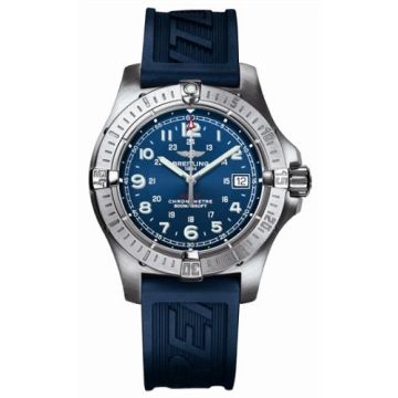 Breitling Colt Quartz Blue / Rubber