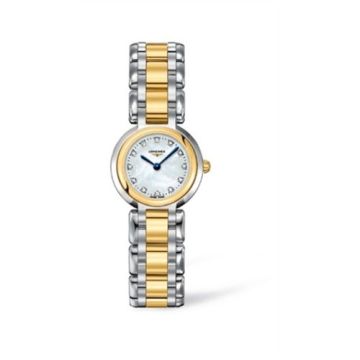 Longines PrimaLuna Quartz 23 Two Tone MOP