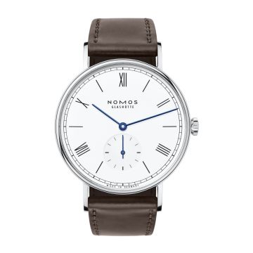 Nomos Glashütte Ludwig 38 Enamel White