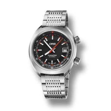Oris Chronoris Date / Black / Bracelet