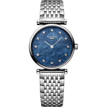 Longines La Grande Classique Quartz 24 Stainless Steel / Blue MOP / Bracelet