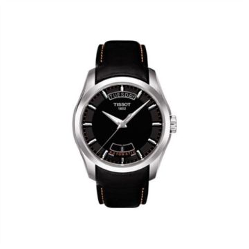 Tissot Couturier Automatic Day-Date Orange / Strap