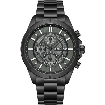 Police Burbank Chronograph Black