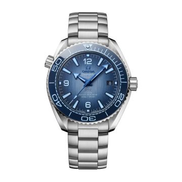 Omega Seamaster Planet Ocean 600M Co-Axial 39.5 Master Chronometer Stainless Steel / Blue / Bracelet