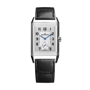 Jaeger-LeCoultre Reverso Classic Large Monoface Small Seconds Stainless Steel / Silver / Fagliano