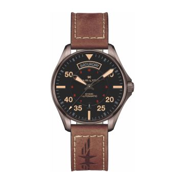 Hamilton Khaki Pilot Day Date PVD / Black