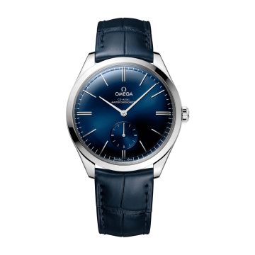 Omega De Ville Trésor Master Chronometer Small Second Stainless Steel / Blue