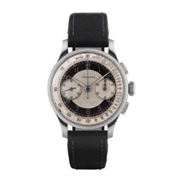 Longines Heritage Chronograph Tuxedo / Bull's Eye