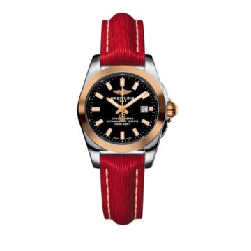 Breitling Galactic 29 Stainless Steel / Rose Gold / Trophy Black / Sahara