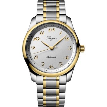 Longines Master Collection 40 Date Stainless Steel - Yellow Gold / Silver / Bracelet