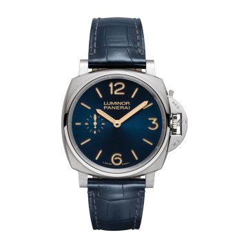 Panerai Luminor Due 42 3 Days Titanium / Blue