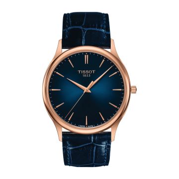 Tissot Excellence 18K Rose Gold / Blue
