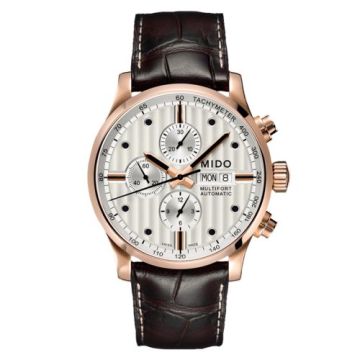 Mido Multifort Chronograph Rose Gold / Silver