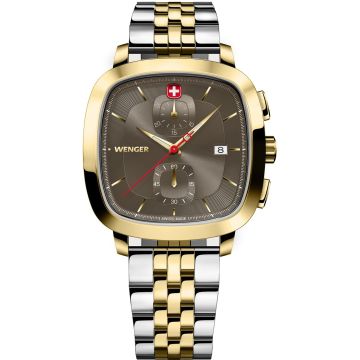 Wenger Vintage Classic Chrono Ø 39.5mm Two-tone / Brown