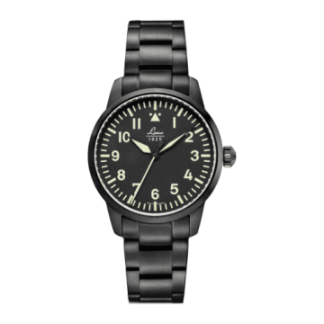 Laco Pilot Watch Basic Stockholm Stainless Steel / Black