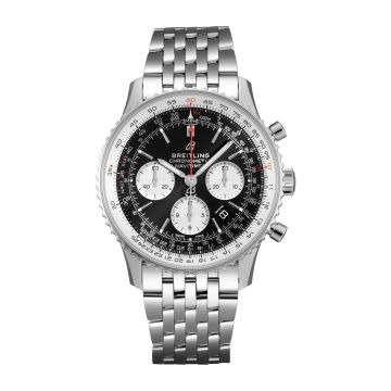 Breitling Navitimer 1 B01 Chronograph 43 Stainless Steel / Black / Bracelet
