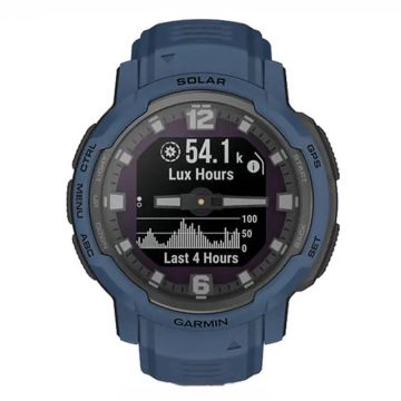 Garmin Instinct Crossover Solar bleue