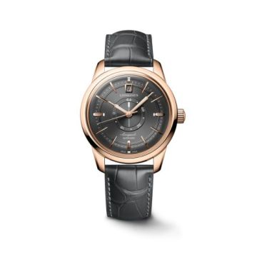 Longines Conquest Heritage Power Reserve 38 Pink Gold / Silver