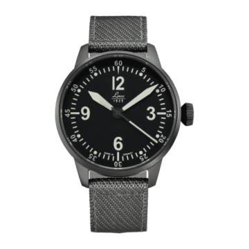 Laco Pilot Watch Special Models Model Bell X-1 / Stainless Steel / Black