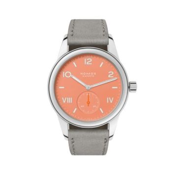 Nomos Glashütte Club Campus 36 Cream Coral / See-Through