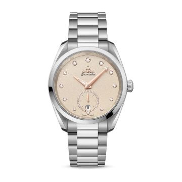 Omega Seamaster Aqua Terra 150M Master Chronometer Small Seconds 38 Stainless Steel / Sand - Diamond / Bracelet