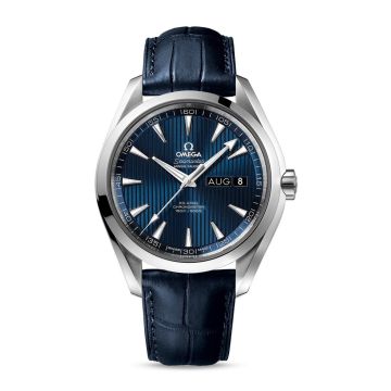 Omega Seamaster Aqua Terra 150M Co-Axial 43 Annual Calendar Stainless Steel / Blue