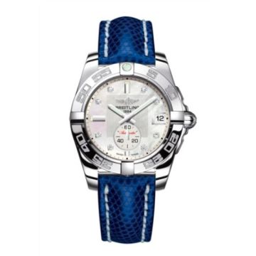 Breitling Galactic 36 Automatic Stainless Steel / Pearl Diamond / Teju