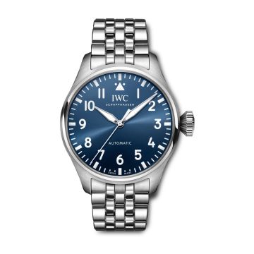 IWC Schaffhausen Big Pilot 43 Stainless Steel / Blue / Bracelet