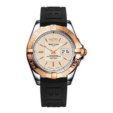 Breitling Galactic 41 Stainless Steel / Rose Gold / Sierra Silver / Rubber