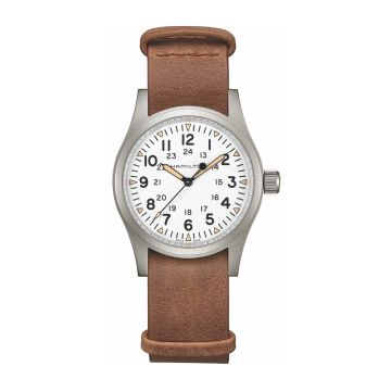 Hamilton Khaki Field Mechanical 38 White