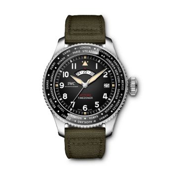 IWC Schaffhausen Pilot’s Watch Timezoner Spitfire Edition “The Longest Flight”
