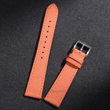 Saffiano Stitch Watch Strap