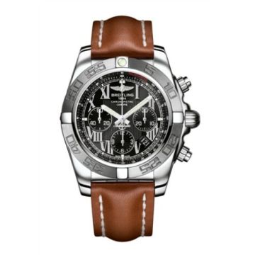 Breitling Chronomat 44 Stainless Steel / Black - Roman / Calf