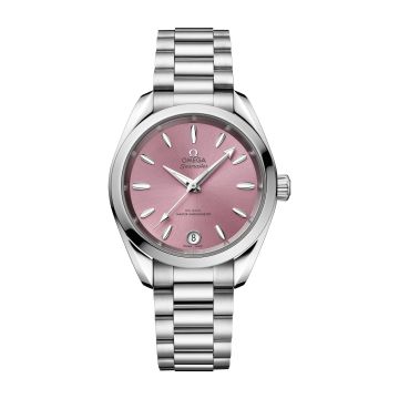 Omega Seamaster Aqua Terra 150M Master Chronometer 34 Stainless Steel / Shell Pink / Bracelet