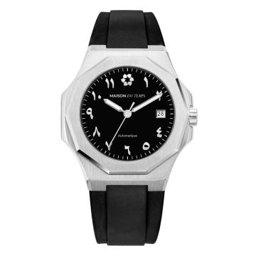 Maison Du Temps MTZeta Arabic Noir Silicone Noir