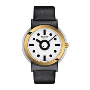 Tissot Heritage Memphis 41 Stainless Steel - Yellow Gold / White