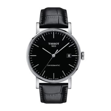 Tissot Everytime Swissmatic 41 Stainless Steel / Black / Strap