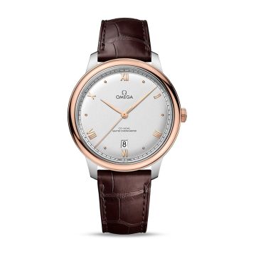 Omega De Ville Master Chronometer Stainless Steel - Sedna Gold / Silver
