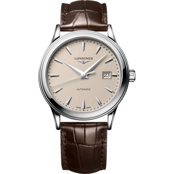 Longines Flagship 40 Stainless Steel / Beige