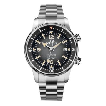 Milus Archimèdes Aqua Steel Gravel Black